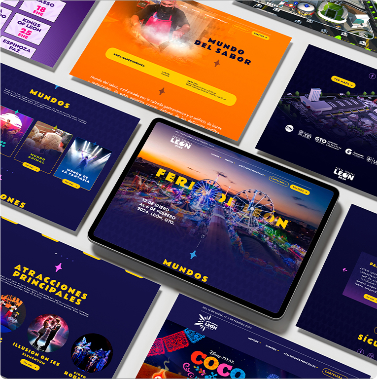 Feria de León — proyecto Difraxion